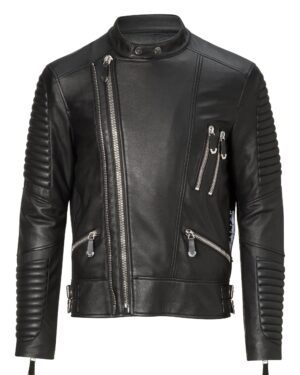 Philipp Plein Leather Jacket