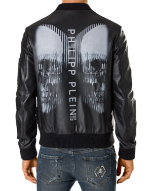Philipp Plein Leather Jacket