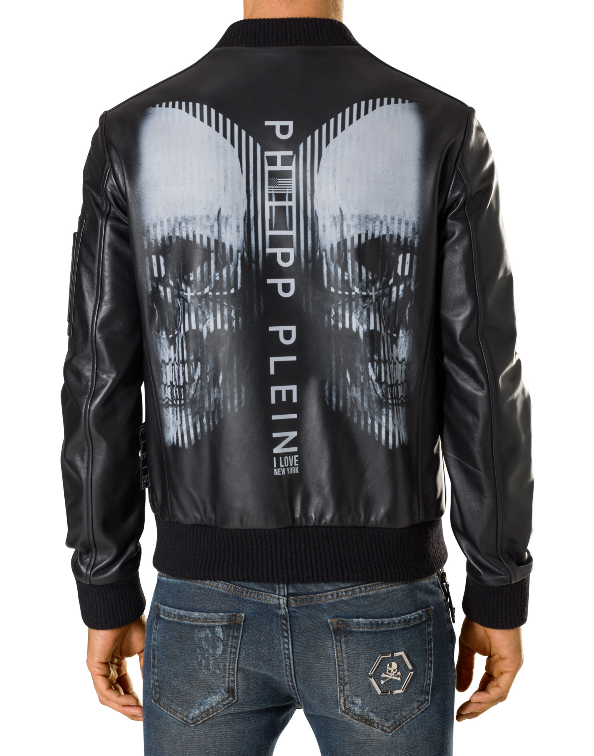 Philipp Plein Leather Jacket