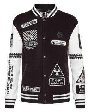 Philipp Plein Crystal Printed Jacket