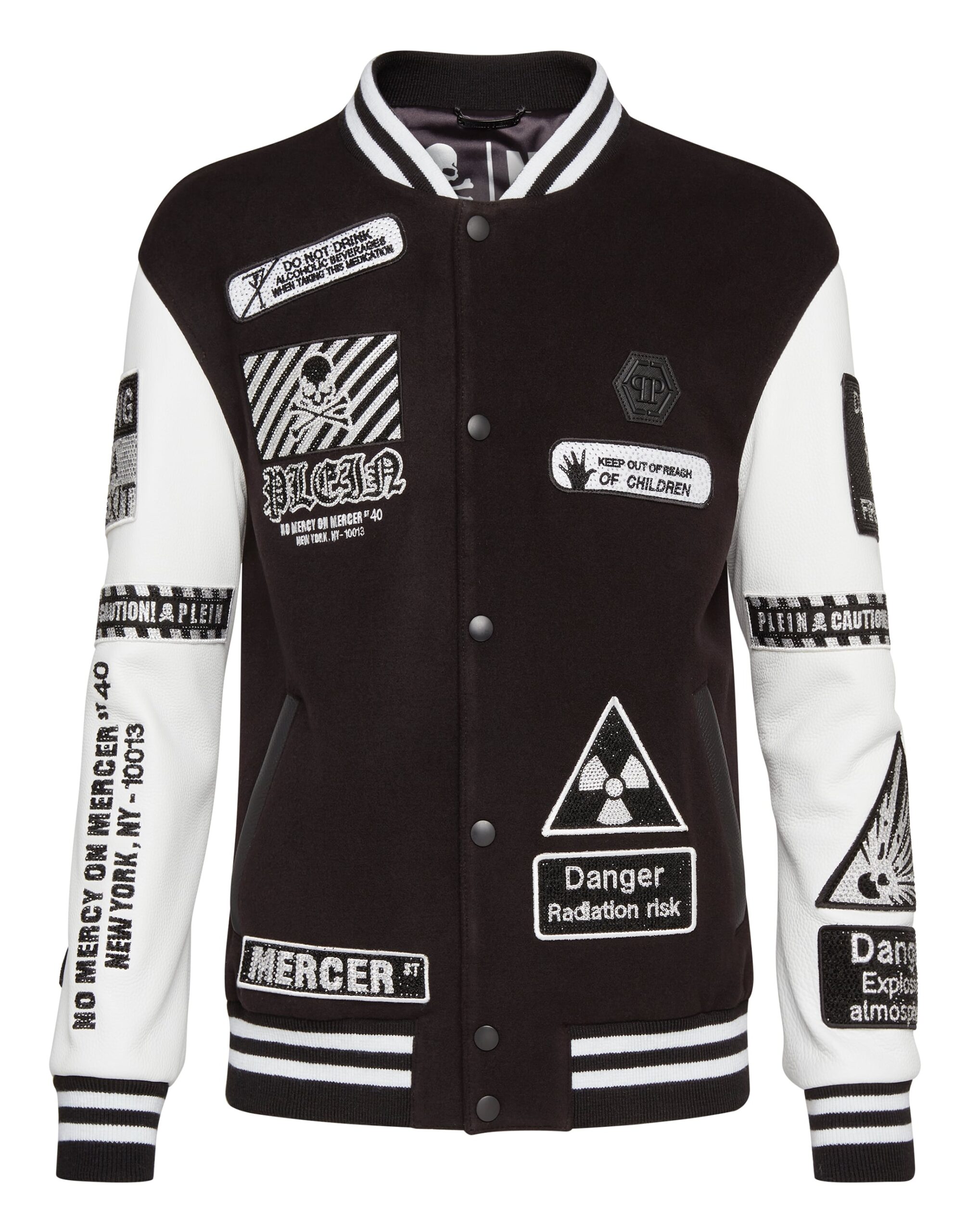 Philipp Plein Crystal Printed Jacket