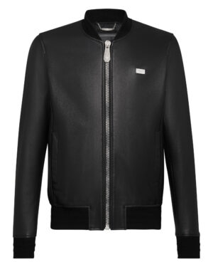 Philipp Plein Leather Jacket