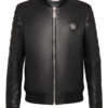 Philipp Plein Leather Jacket