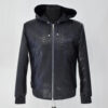 Python Skin Hoodie Jacket