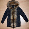 Philipp Plein Raccoon Fur Trim Camouflage Parka