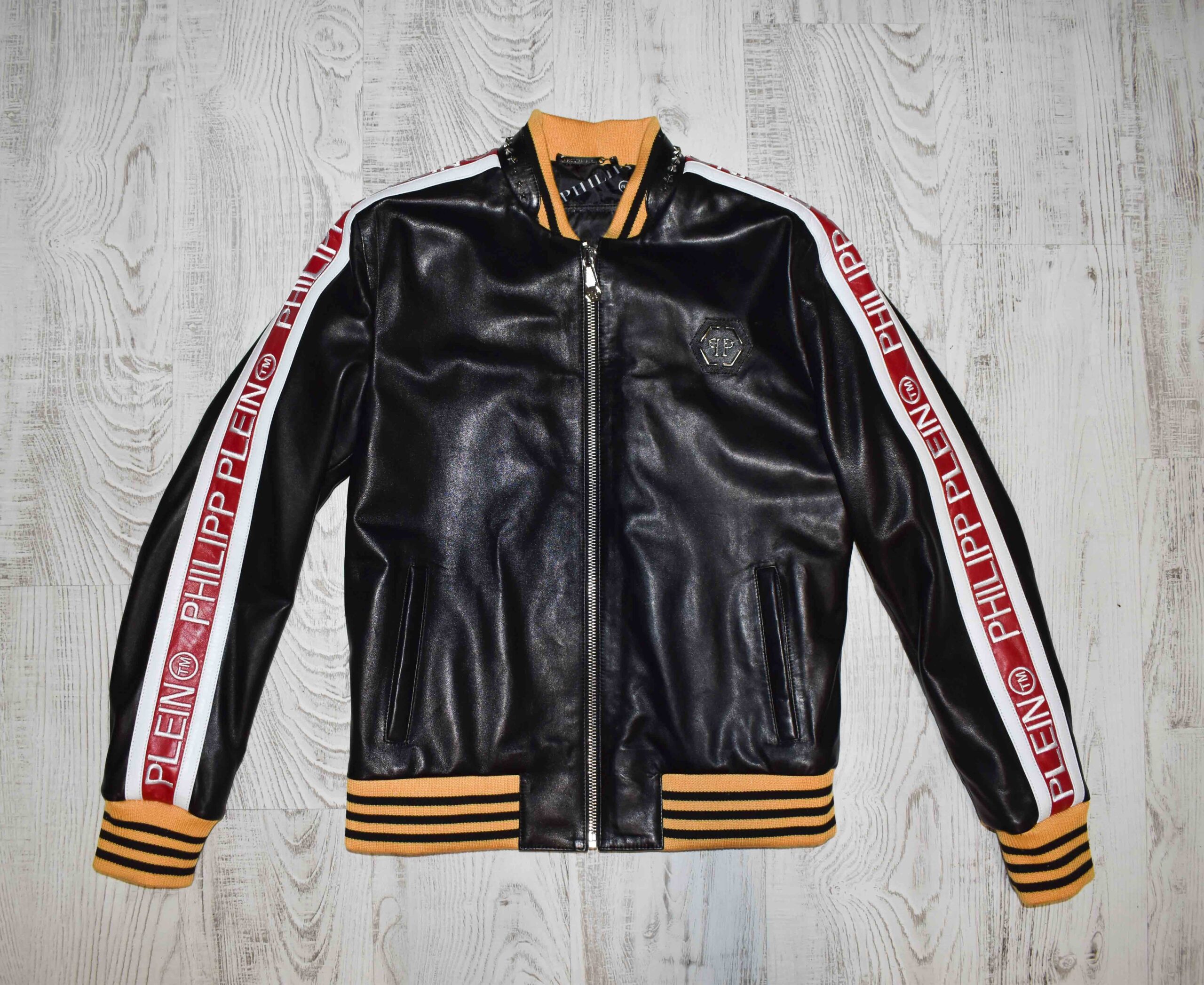 Philipp Plein Leather Jacket