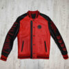Philipp Plein Crystal Printed Leather Jacket