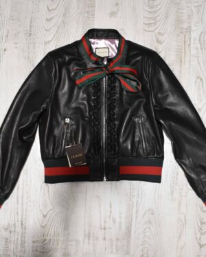 Gucci Womens Leather Jacket