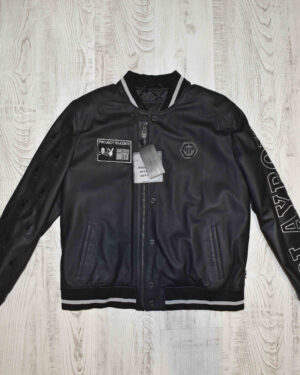 Philipp Plein Playboy Leather Jacket