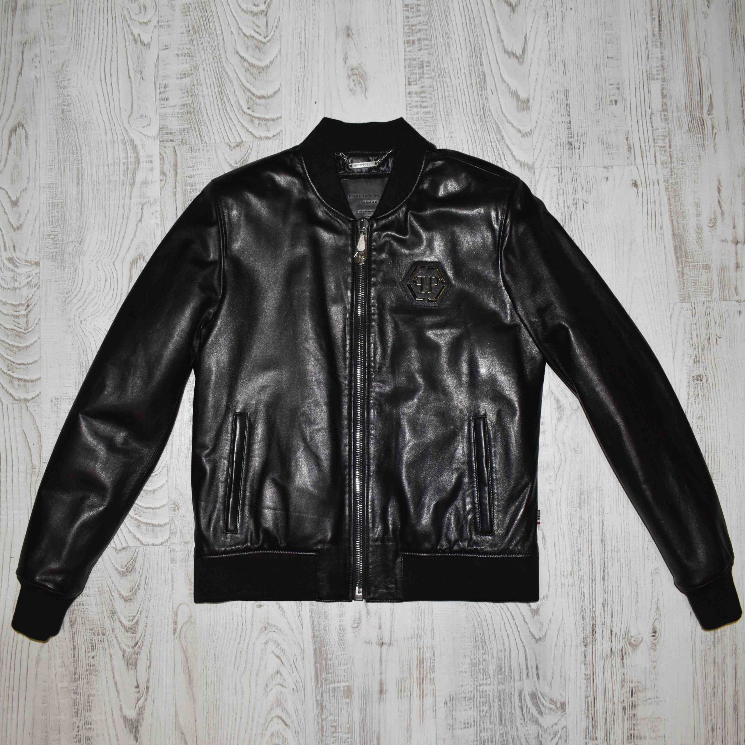 Philipp Plein Leather Jacket