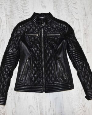 Philipp Plein Womens Leather Jacket