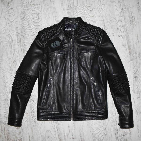 Philipp Plein Genuine Leather Jacket