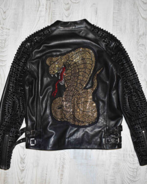 Philipp Plein Leather Jacket