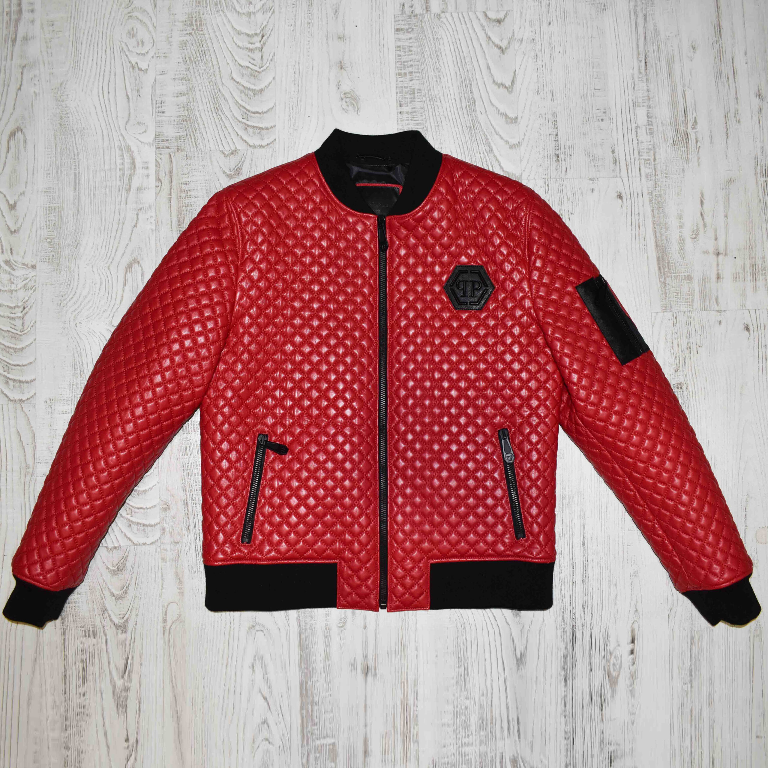 Philipp Plein Leather Jacket