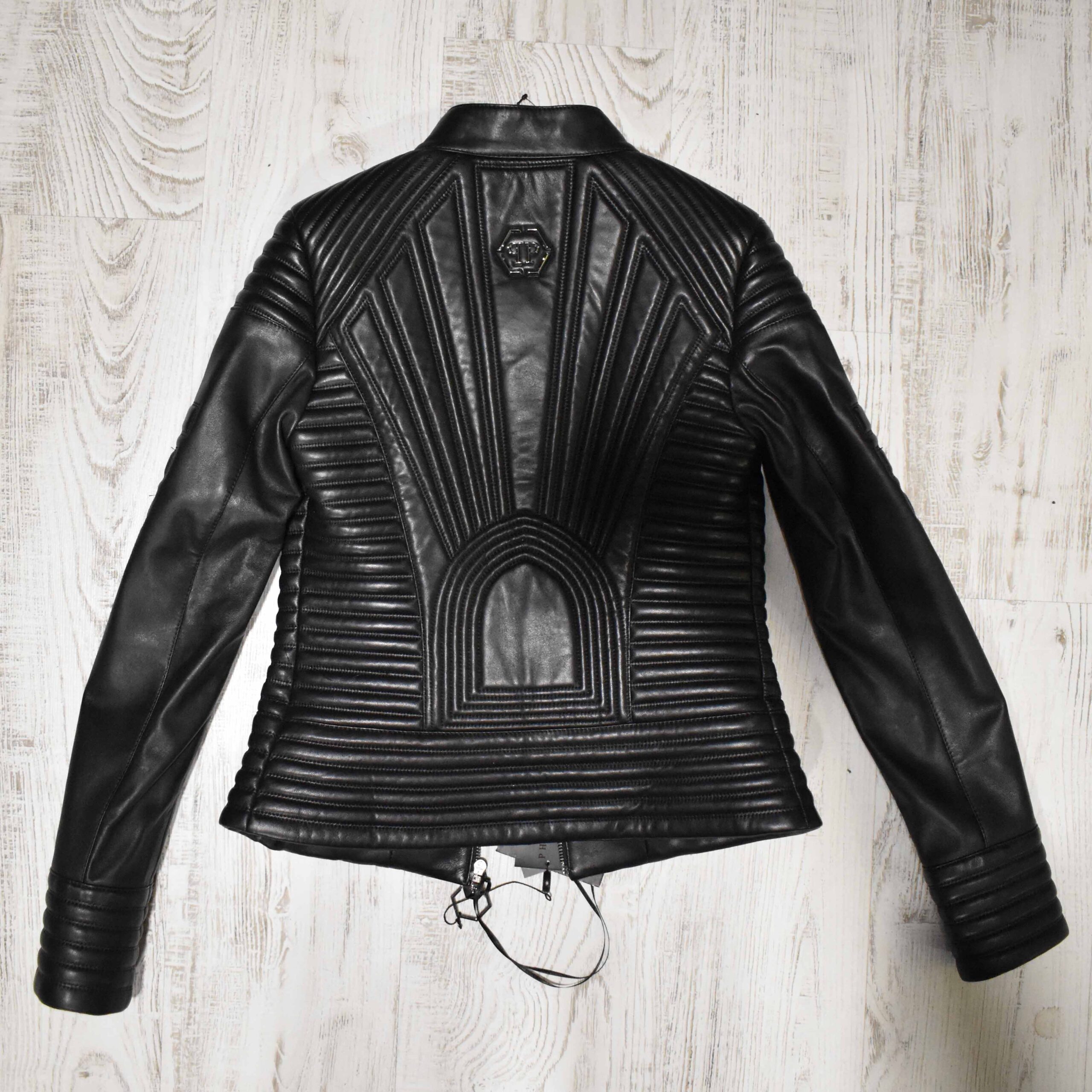 Philipp Plein Womens Leather Jacket