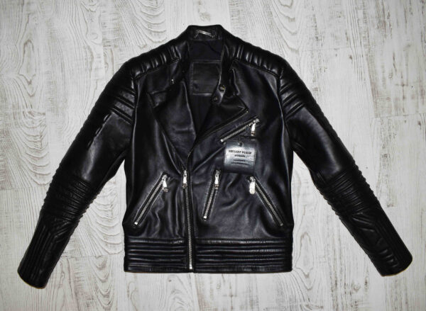Philipp Plein Biker Leather Jacket