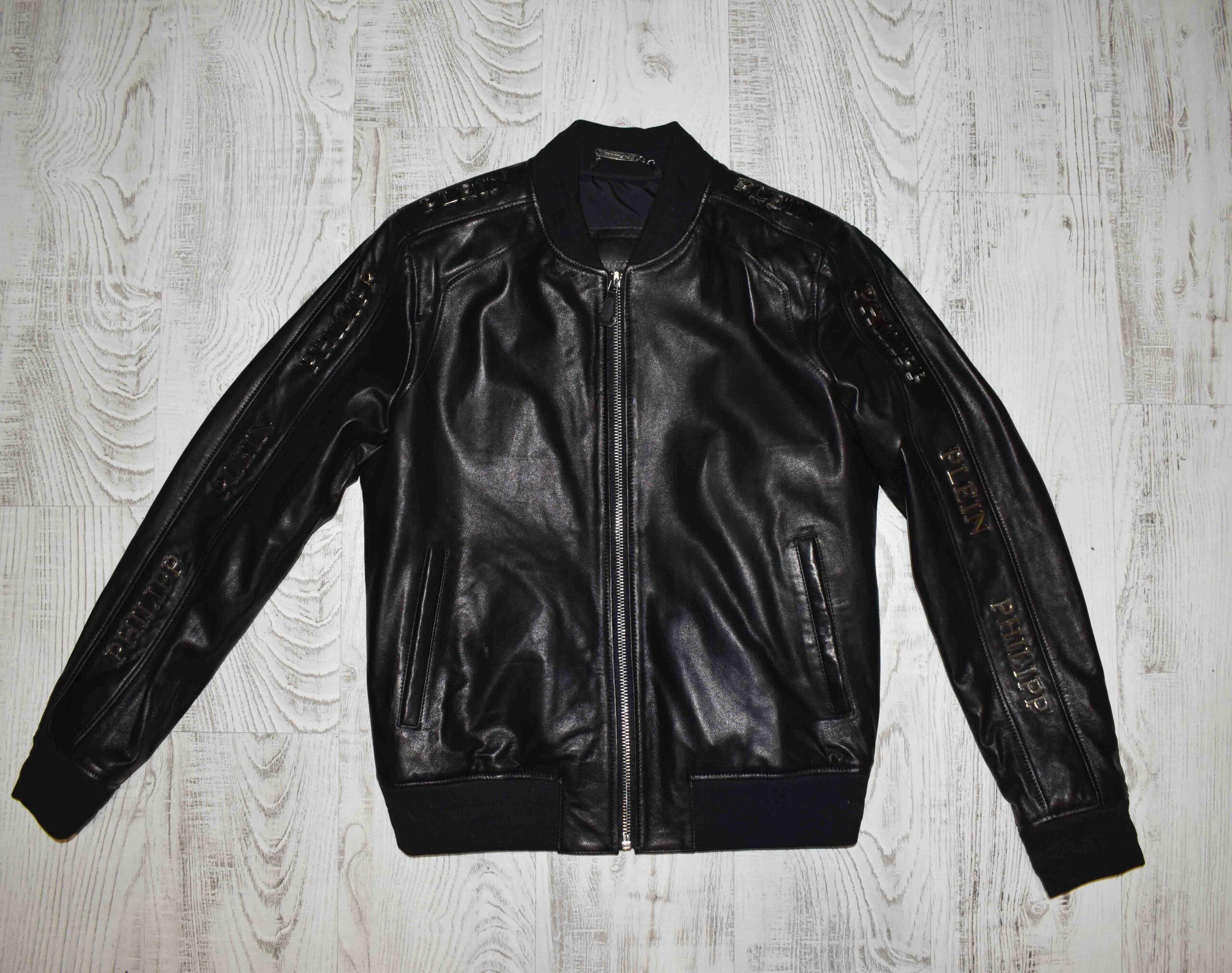 Philipp Plein Leather Jacket