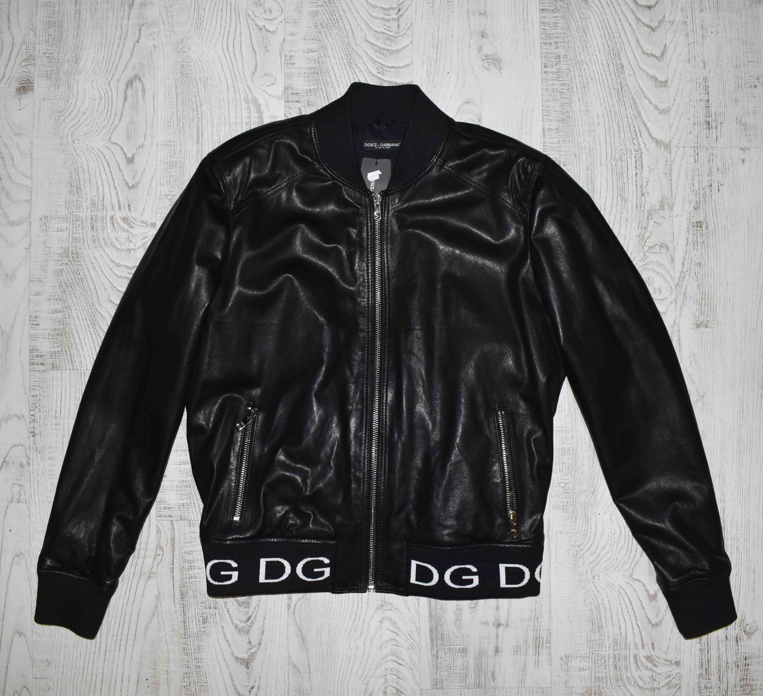 Dolce Gabbana Leather Jacket - Leather Guys: Luxury Leather Jackets