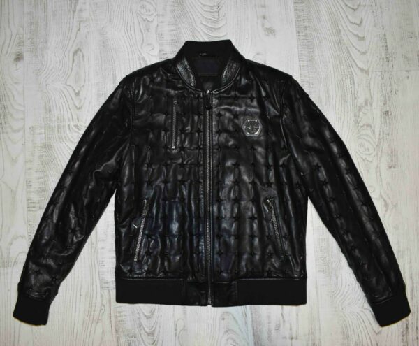 Philipp Plein Leather Jacket