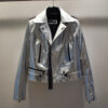 Karl Legerfeld Leather Biker Jacket