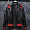 Philipp Plein Crystal Skull Leather Jacket