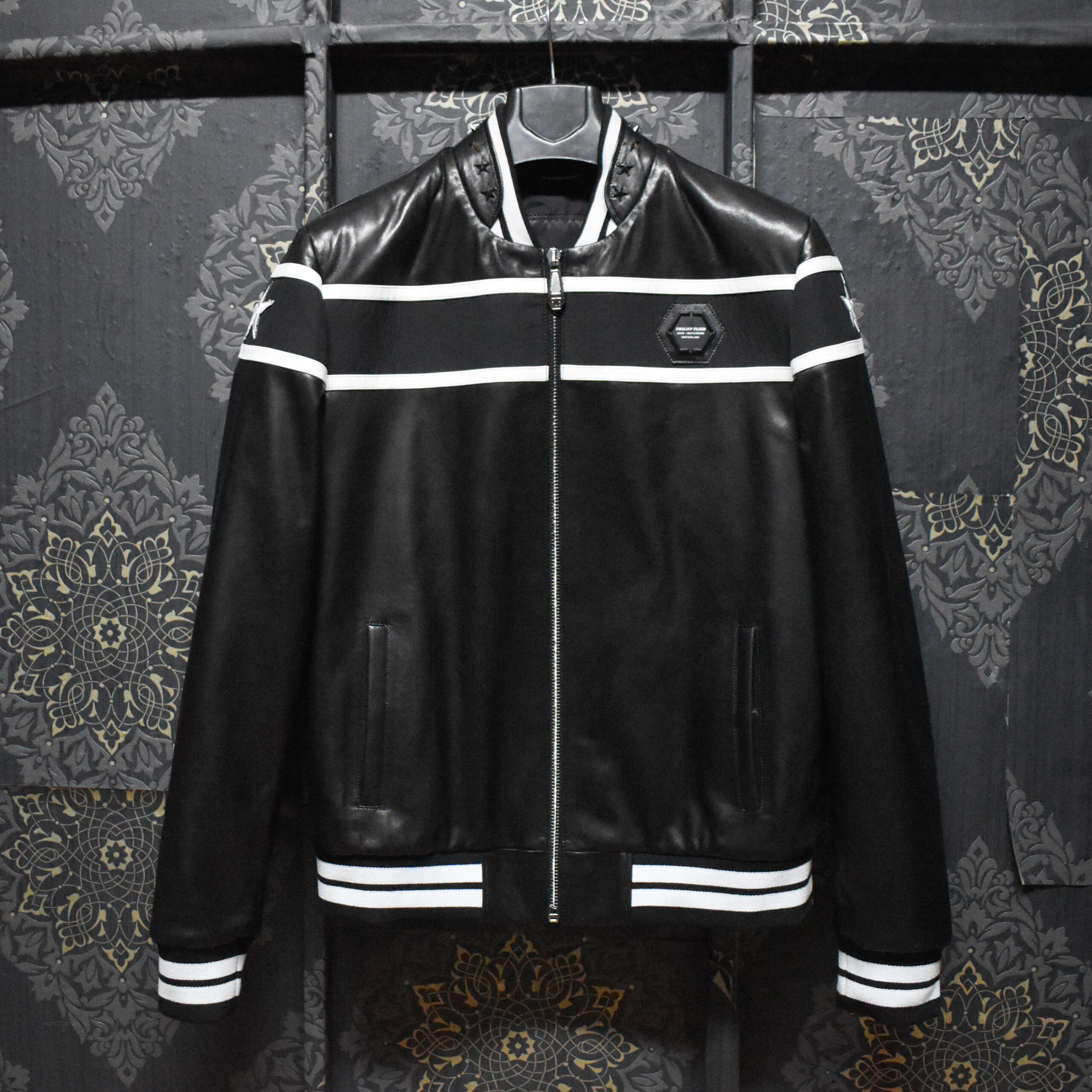Philipp Plein Leather Jacket