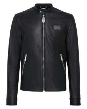 Philipp Plein Leather Jacket