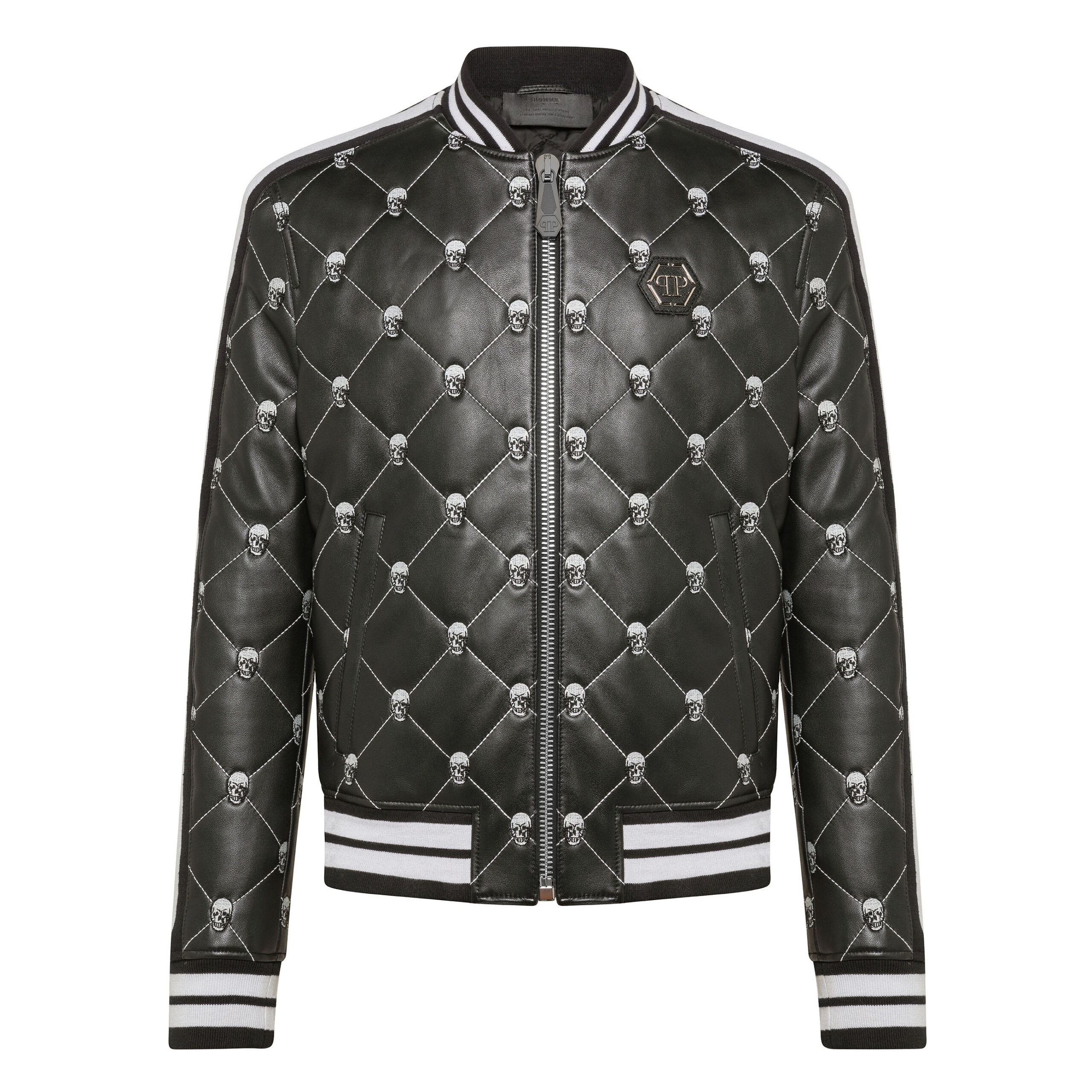 Philipp Plein Skull Leather Jacket - Leather Guys: Luxury Leather Jackets