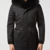 Philipp Plein Raccoon Fur Trim Parka