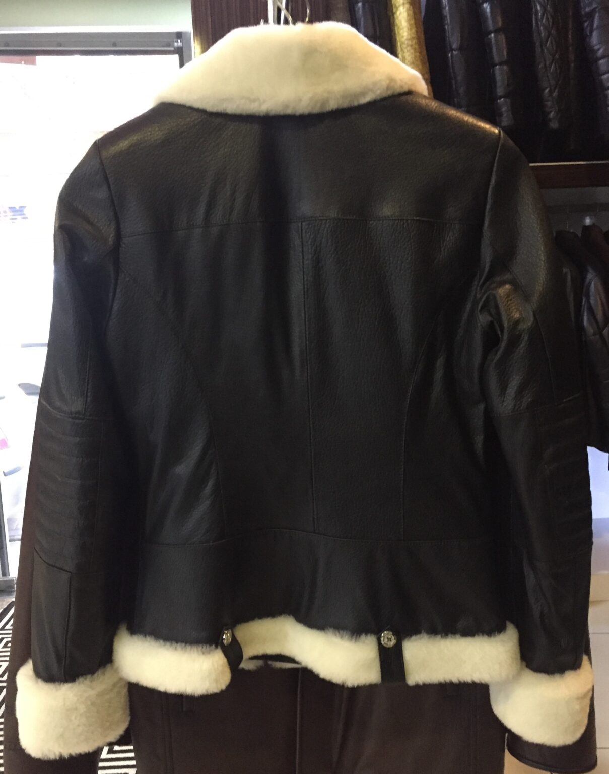 Louis Vuitton Womens Leather Jacket Leather Guys