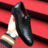 SR Snake Skin Dress Shoes