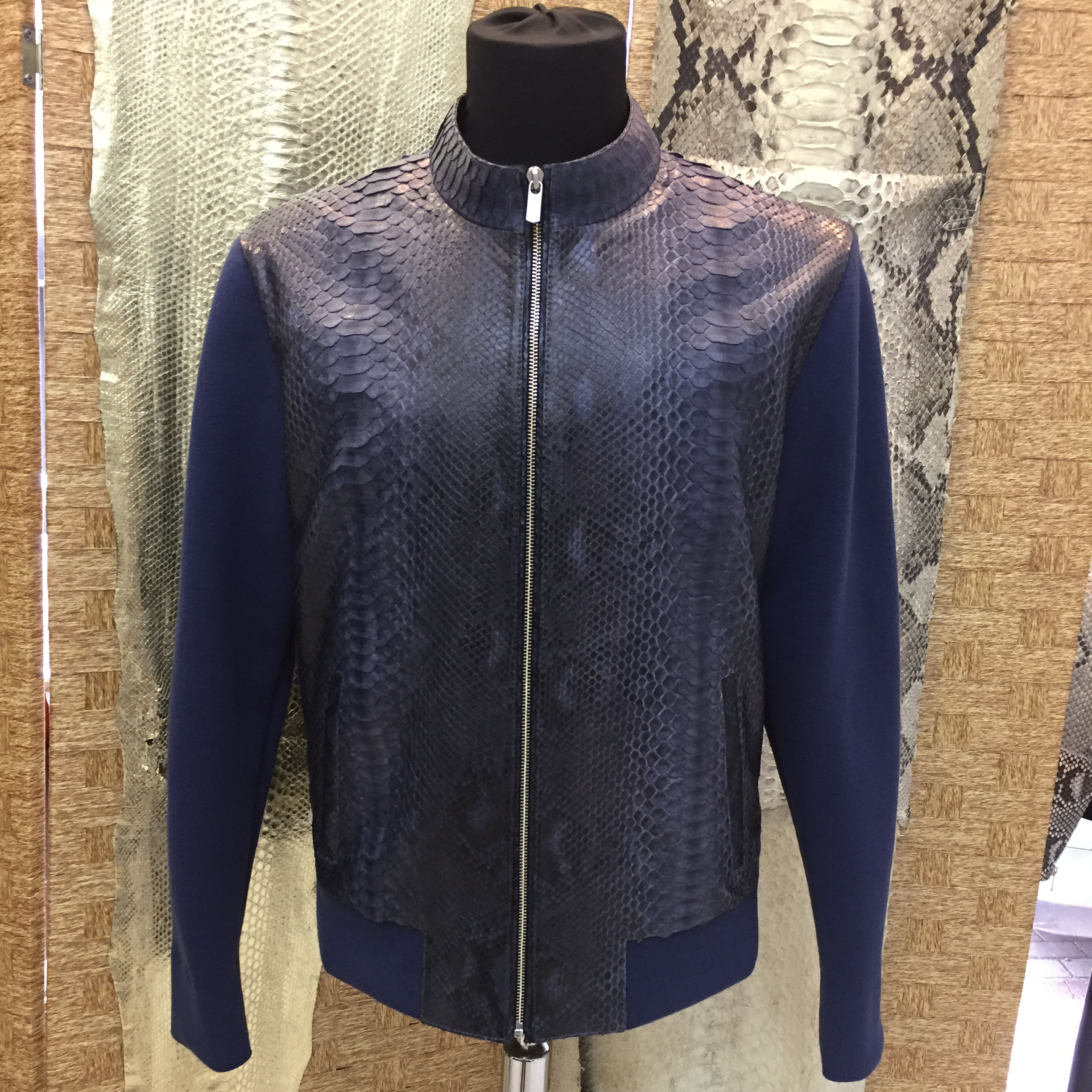 Zilli Wool Python Jacket - Leather Guys: Luxury Leather jackets