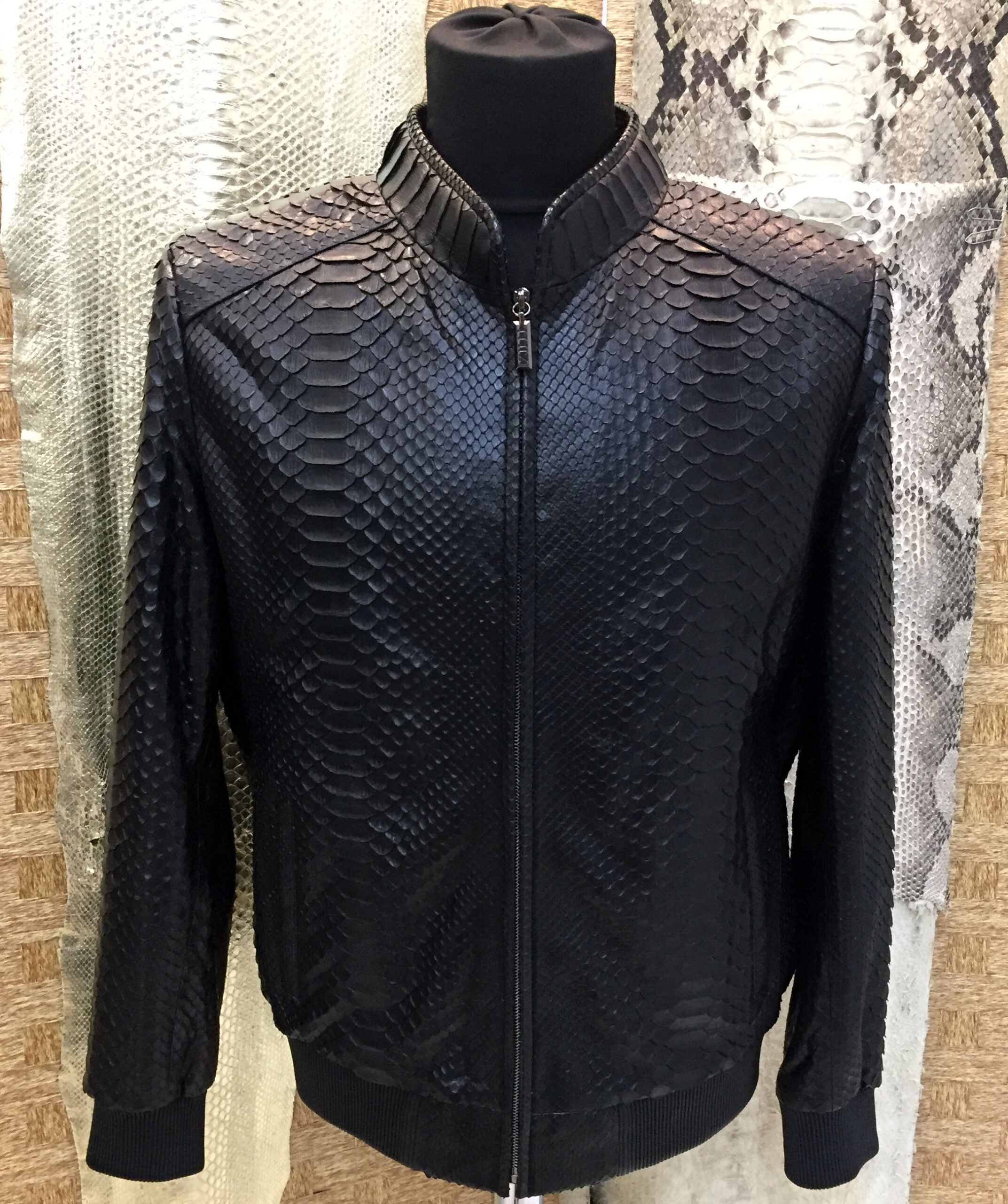 Zilli Python Leather Jacket - Leather Guys: Luxury Leather jackets