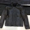 Mens Snake Leather Jacket