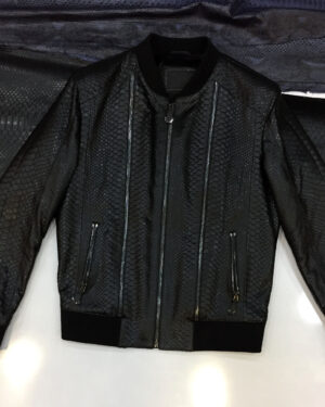 Mens Python Skin Jacket
