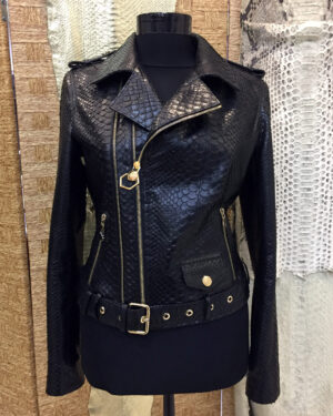Philipp Plein Womens Python Jacket