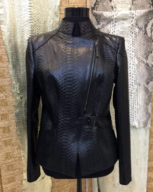 Womens Genuine Python Skin Jacket