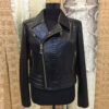 Womens Snake Biker Jacket