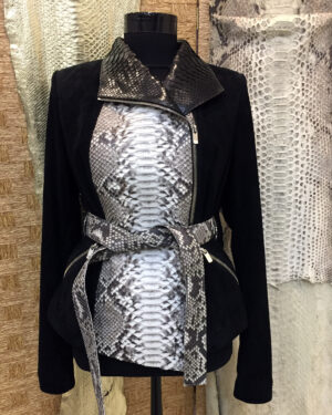 Womens Snake Skin Jacket