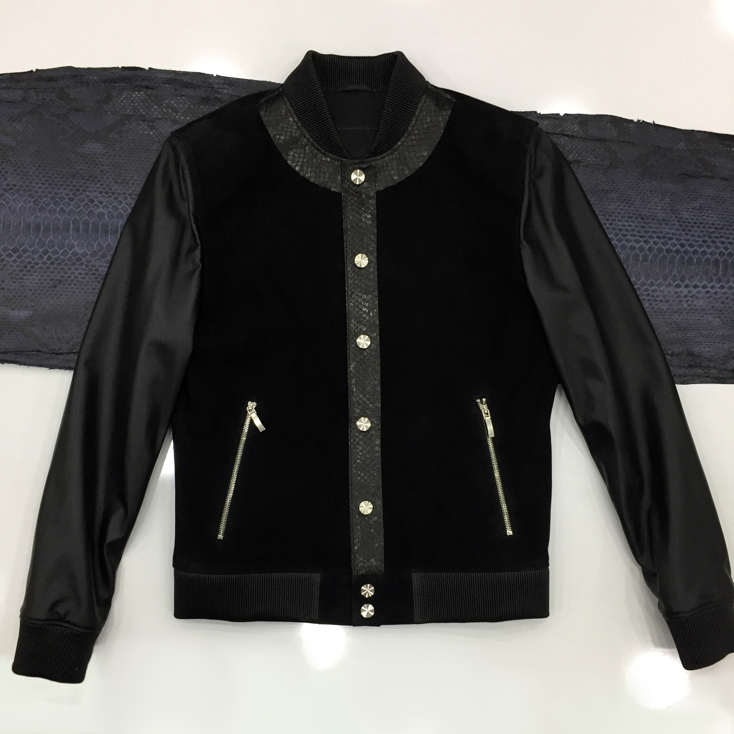 Python Trim College Jacket