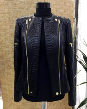Burberry Womens Python Skin Jacket
