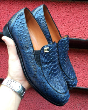 SR Python Loafer Dress Shoes