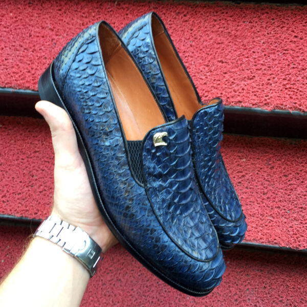 SR Python Loafer Dress Shoes