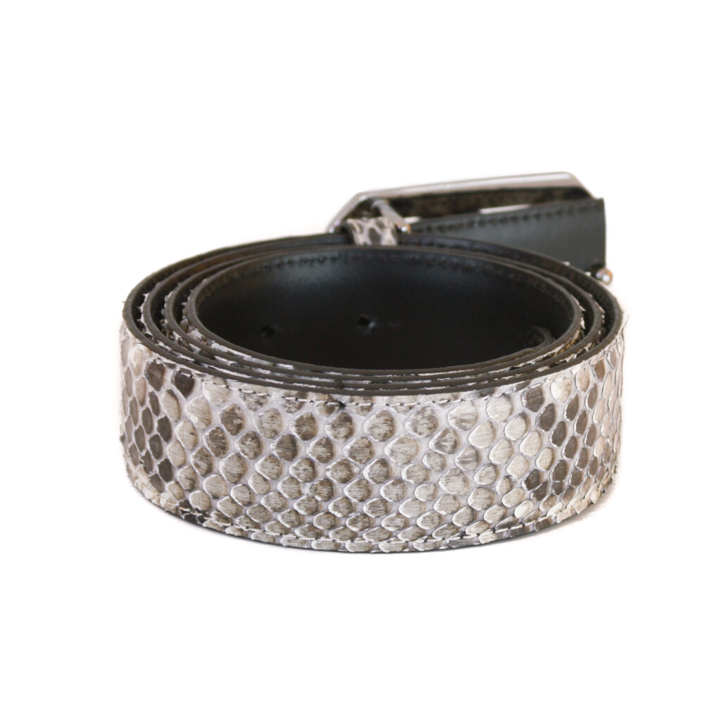 SR Snake Leather Belt Leather Guys