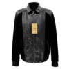 SR Python Leather Suede Jacket