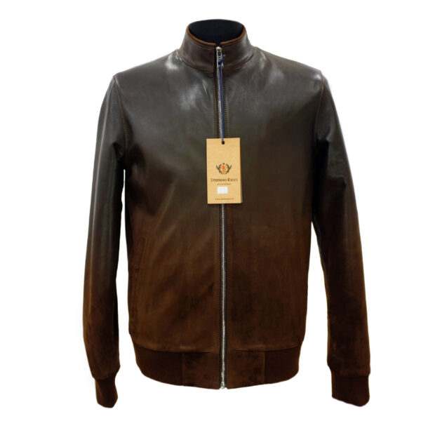 SR Degrade Leather Jacket