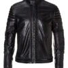 Philipp Plein Leather Jacket Studs