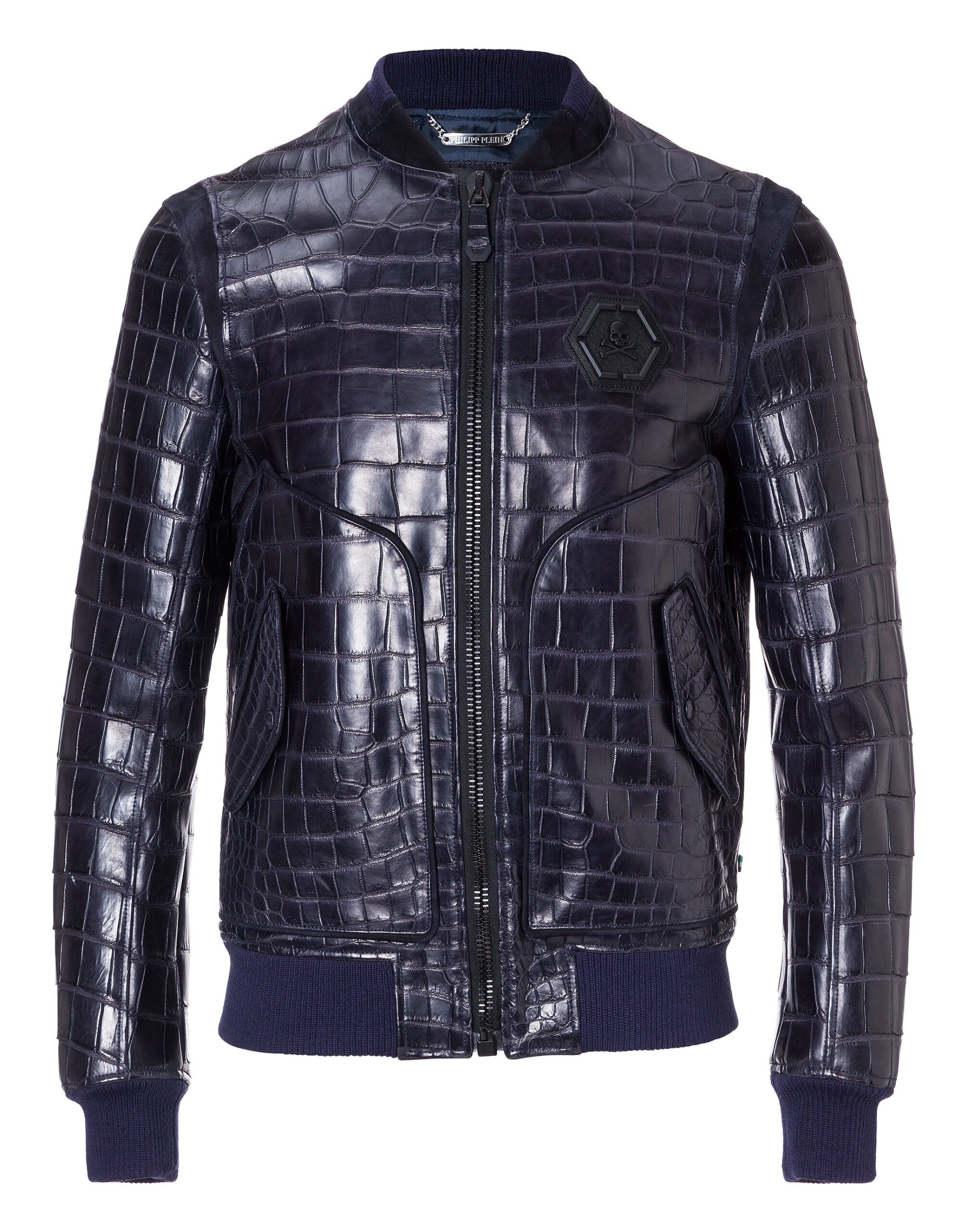 Philipp Plein Crocodile Jacket - Leather Guys: Luxury Leather Jackets