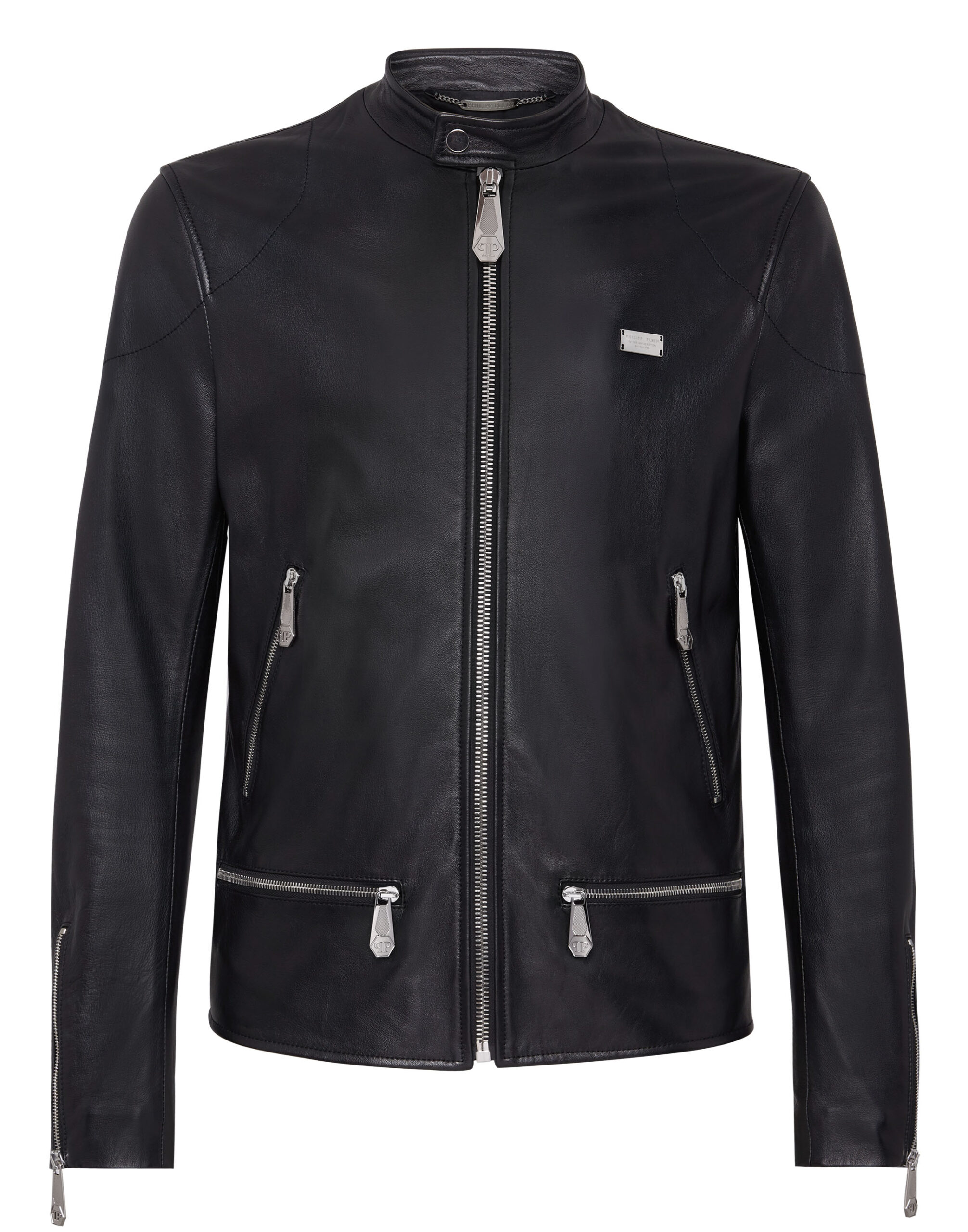 Philipp Plein Lambskin Jacket - Leather Guys: Luxury Leather Jackets