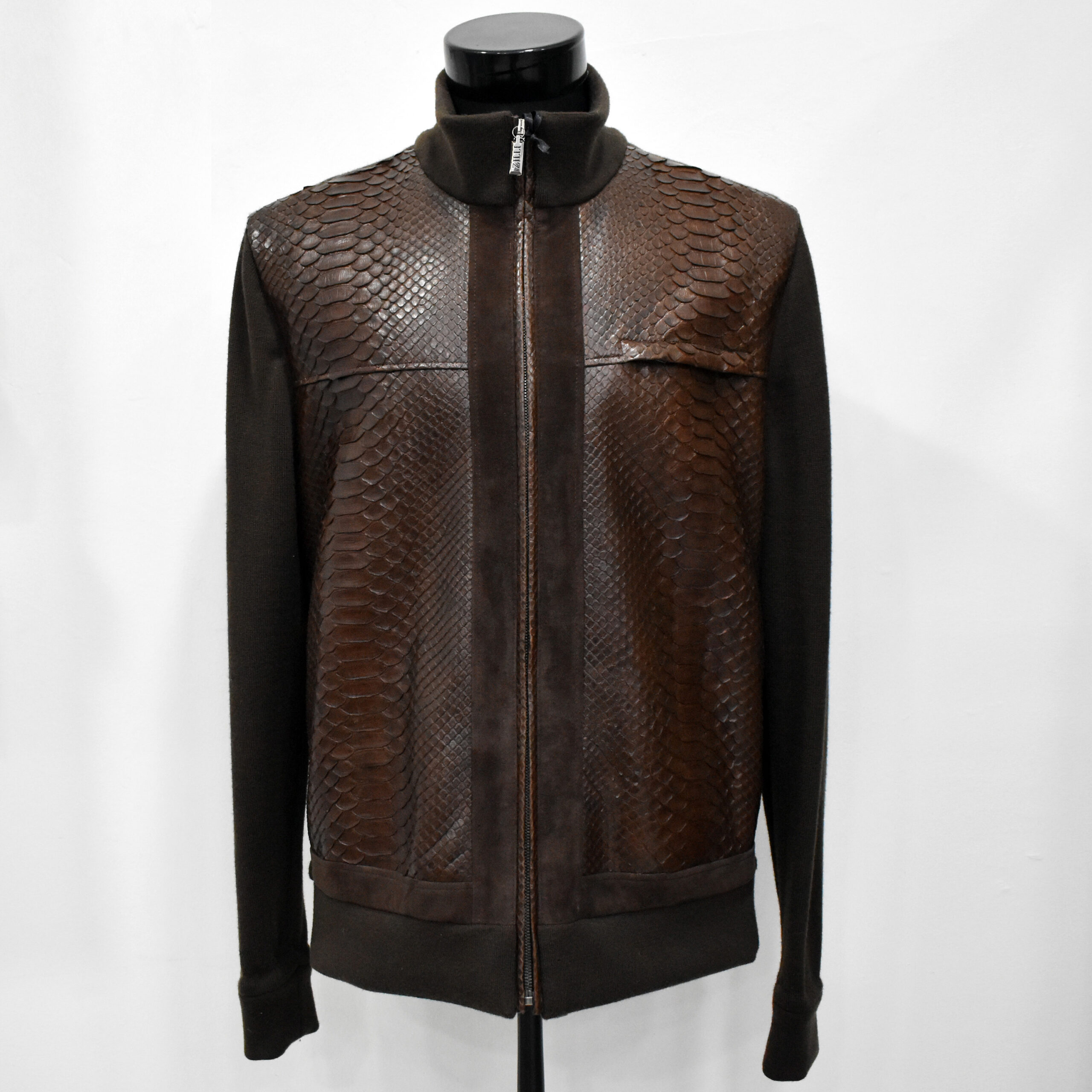 Snake Skin Wool Jacket